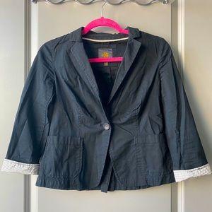 Shorter sleeve The Limited black Blazer